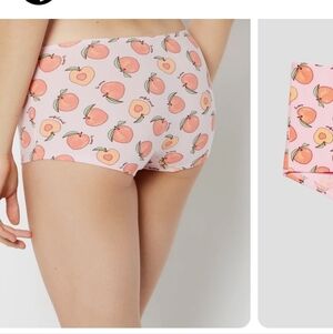 La SENZA Peach Print Panties - Pink